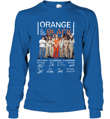 Orange is the new black signature Long Sleeve T-Shirt - NFLFanGift
