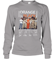 Orange is the new black signature Long Sleeve T-Shirt - NFLFanGift