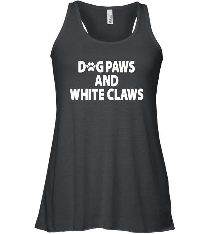 Dog Paws And White Claws Racerback Tank - NFLFanGift