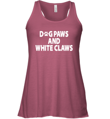Dog Paws And White Claws Racerback Tank - NFLFanGift