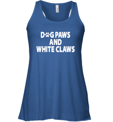 Dog Paws And White Claws Racerback Tank - NFLFanGift