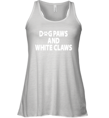 Dog Paws And White Claws Racerback Tank - NFLFanGift