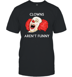 Halloween Clowns Aren't Funny Men's T-Shirt - NFLFanGift