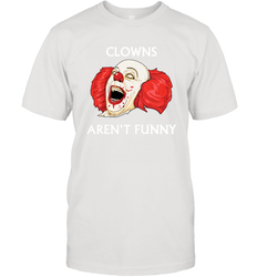 Halloween Clowns Aren't Funny Men's T-Shirt - NFLFanGift