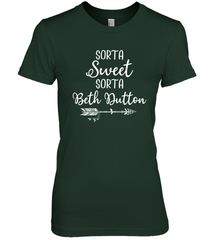 Beth Dutton Sorta Sweet Sorta Beth Dutton Women's The Boyfriend Tee - NFLFanGift
