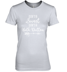 Beth Dutton Sorta Sweet Sorta Beth Dutton Women's The Boyfriend Tee - NFLFanGift