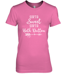 Beth Dutton Sorta Sweet Sorta Beth Dutton Women's The Boyfriend Tee - NFLFanGift