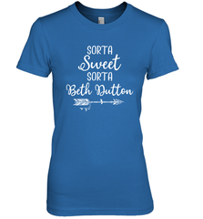 Beth Dutton Sorta Sweet Sorta Beth Dutton Women's The Boyfriend Tee - NFLFanGift