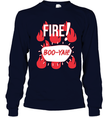 FIRE TACO SAUCE Boo Yah Halloween Costumes Youth Long Sleeve T-Shirt - NFLFanGift