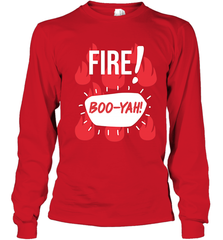 FIRE TACO SAUCE Boo Yah Halloween Costumes Youth Long Sleeve T-Shirt - NFLFanGift