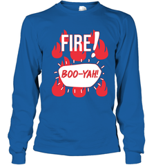 FIRE TACO SAUCE Boo Yah Halloween Costumes Youth Long Sleeve T-Shirt - NFLFanGift