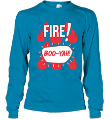 FIRE TACO SAUCE Boo Yah Halloween Costumes Youth Long Sleeve T-Shirt - NFLFanGift