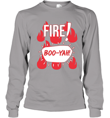 FIRE TACO SAUCE Boo Yah Halloween Costumes Youth Long Sleeve T-Shirt - NFLFanGift