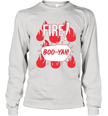 FIRE TACO SAUCE Boo Yah Halloween Costumes Youth Long Sleeve T-Shirt - NFLFanGift