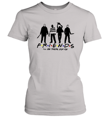 Horror Friends Jason Voorhees Freddy Krueger Texas Chain Saw Michael Myers Shirt Women's T-Shirt - NFLFanGift