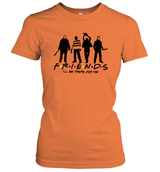 Horror Friends Jason Voorhees Freddy Krueger Texas Chain Saw Michael Myers Shirt Women's T-Shirt - NFLFanGift