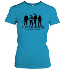 Horror Friends Jason Voorhees Freddy Krueger Texas Chain Saw Michael Myers Shirt Women's T-Shirt - NFLFanGift
