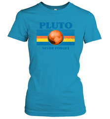 Never Forget Pluto Space Women's T-Shirt - NFLFanGift