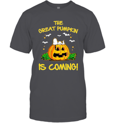 The Great Pumpkin Is Coming Snoopy Halloween Men's T-Shirt - NFLFanGift