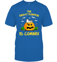 The Great Pumpkin Is Coming Snoopy Halloween Men's T-Shirt - NFLFanGift