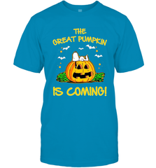 The Great Pumpkin Is Coming Snoopy Halloween Men's T-Shirt - NFLFanGift