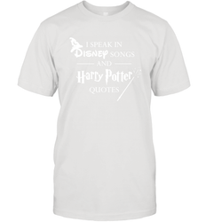 I Speak In Disney Songs And Harry Potter Quotes Men's T-Shirt - NFLFanGift