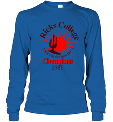 Ricks College Youth Long Sleeve T-Shirt - NFLFanGift