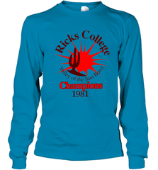 Ricks College Youth Long Sleeve T-Shirt - NFLFanGift