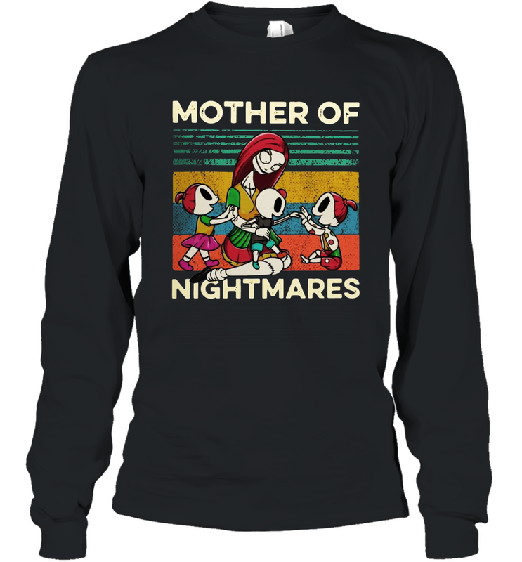 Sally and sons Mother of Nightmares Before Christmas Vintage Long Sleeve T-Shirt - NFLFanGift