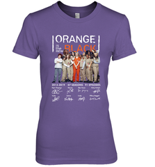 Orange is the new black signature Women's The Boyfriend Tee - NFLFanGift