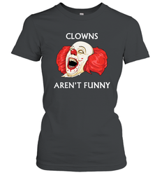 Halloween Clowns Aren't Funny Women's T-Shirt - NFLFanGift