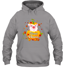 Blessing Nana Pig Pumpkin Halloween Hoodie - NFLFanGift