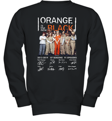 Orange is the new black signature Youth Sweatshirt - NFLFanGift