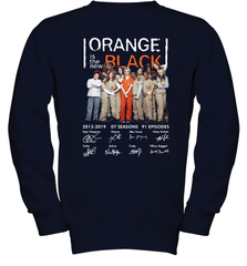 Orange is the new black signature Youth Sweatshirt - NFLFanGift