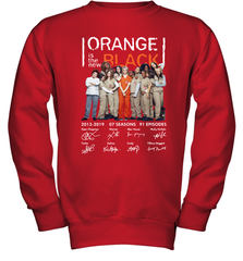 Orange is the new black signature Youth Sweatshirt - NFLFanGift