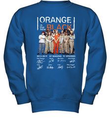 Orange is the new black signature Youth Sweatshirt - NFLFanGift