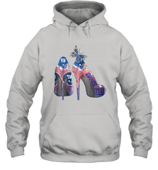 NFL New York Giants High Heel Butterfly Rhinestone Tide Hoodie - NFLFanGift