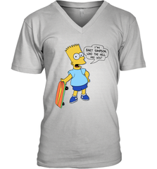The Great Bart Simpson Who The Hell Are You School Ban of 1990 Shirt Men's Vneck - NFLFanGift