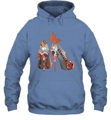 NFL Cincinnati Bengals Rhinestone High Heels Hoodie - NFLFanGift