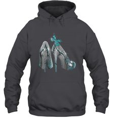 NFL Philadelphia Eagles High Heel Butterfly Rhinestone Tide Hoodie - NFLFanGift