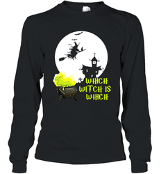 Which Witch Is Witches Halloween Costume Halloween Witches Teacher Long Sleeve T-Shirt - NFLFanGift