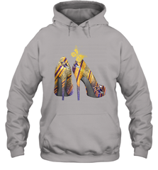 NFL Baltimore Ravens Steelers Rhinestone High Heels Hoodie - NFLFanGift