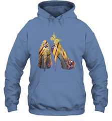 NFL Baltimore Ravens Steelers Rhinestone High Heels Hoodie - NFLFanGift