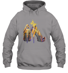 NFL Baltimore Ravens Steelers Rhinestone High Heels Hoodie - NFLFanGift