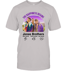 Signatures The Happiness Begins Jonas Brothers Shirt Men's T-Shirt - NFLFanGift