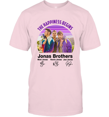 Signatures The Happiness Begins Jonas Brothers Shirt Men's T-Shirt - NFLFanGift