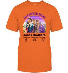 Signatures The Happiness Begins Jonas Brothers Shirt Men's T-Shirt - NFLFanGift