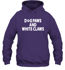 Dog Paws And White Claws Hoodie - NFLFanGift