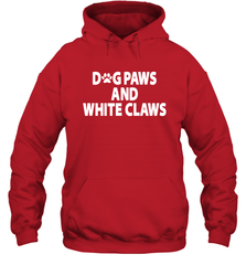 Dog Paws And White Claws Hoodie - NFLFanGift