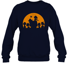 Snoopy Charlie Brown Halloween Costume Crewneck Sweatshirt - NFLFanGift